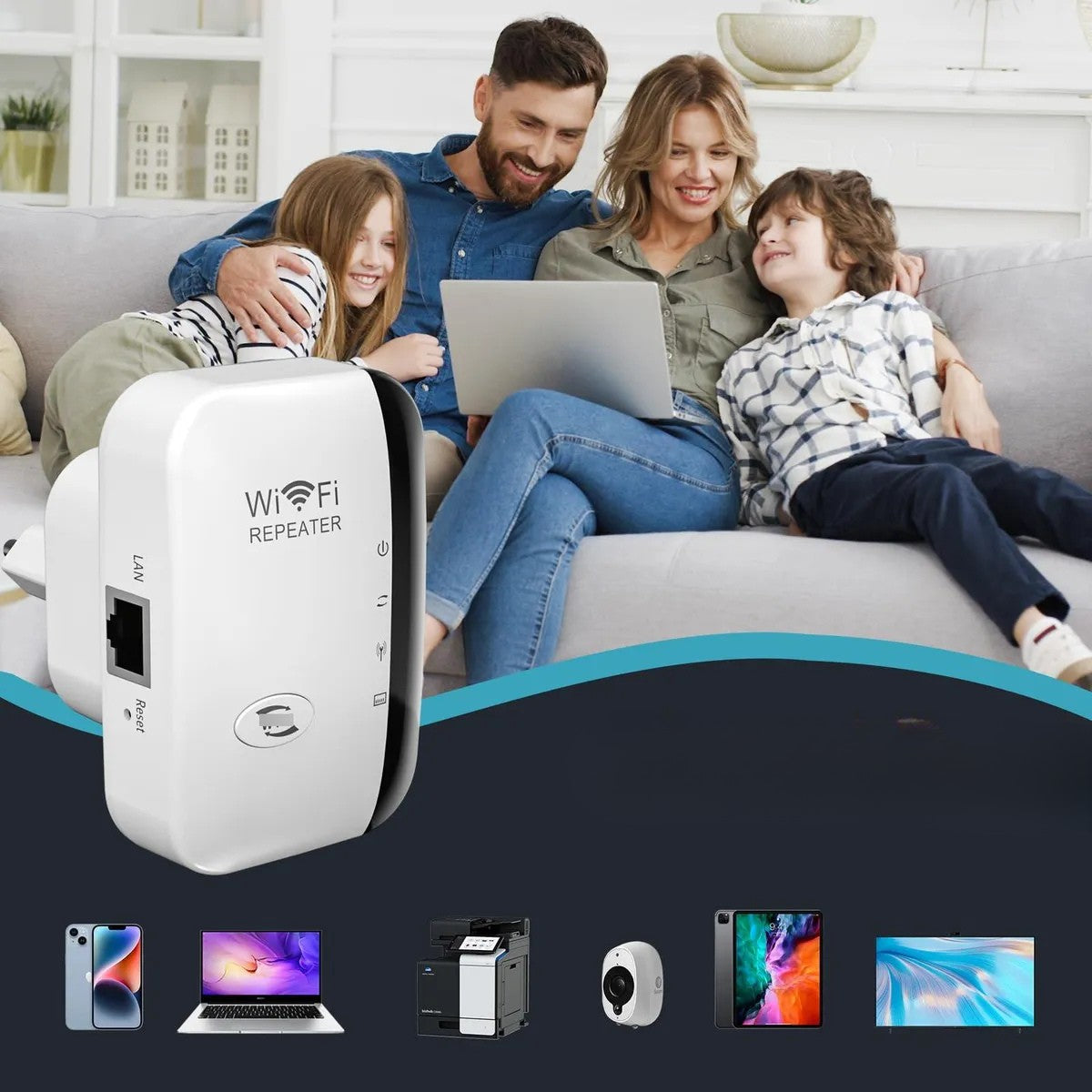 REPETIDOR WIFI 300 MBPS | AMPLIFICADOR DE SEÑAL