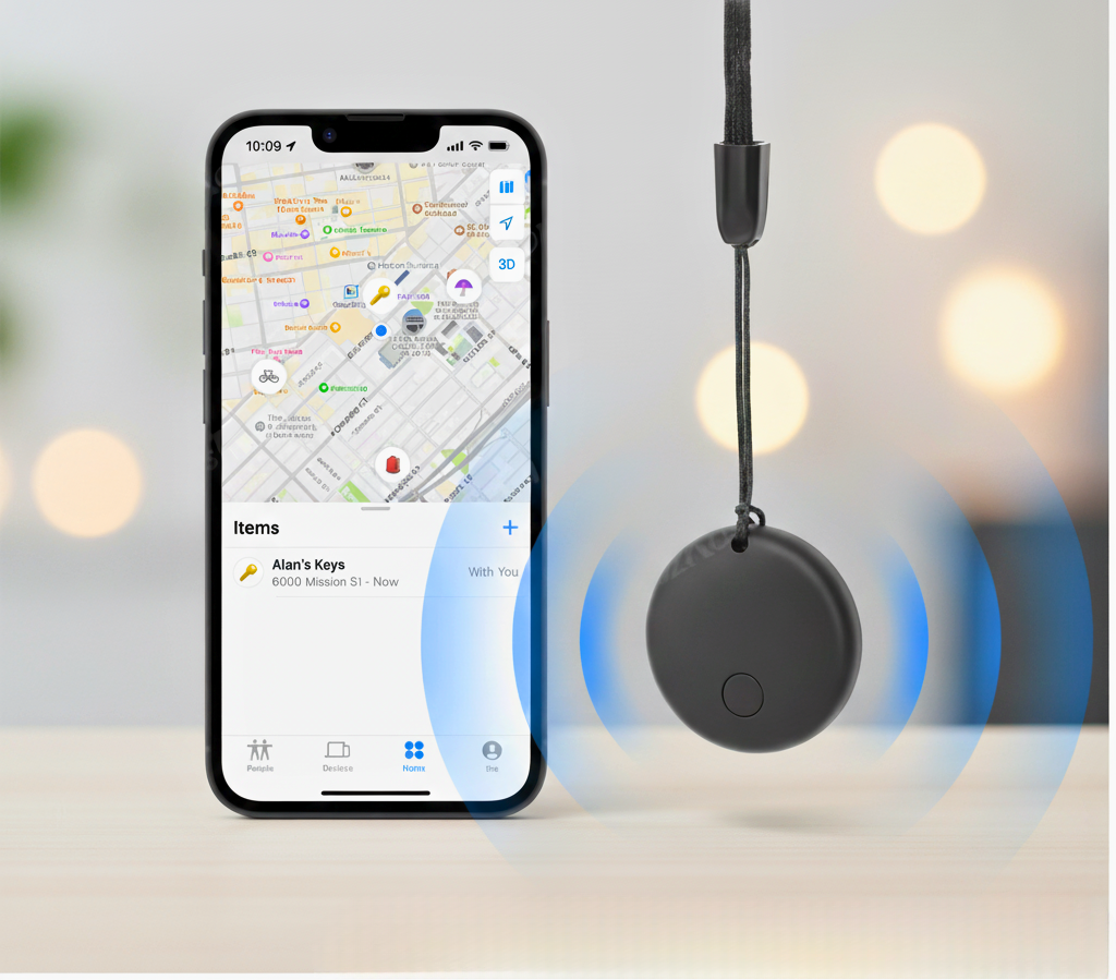 LOCALIZADOR DE LLAVES INTELIGENTE - DISPOSITIVO GPS
