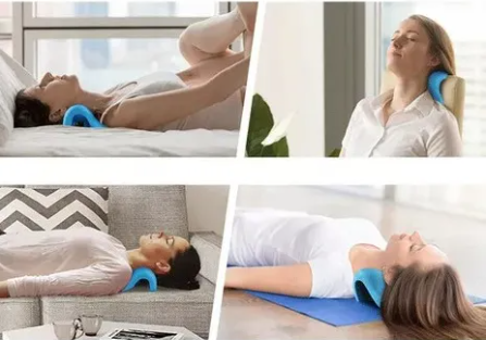 COJÍN CERVICAL ORTOPÉDICO - RELAJANTE Y MASAJEANTE