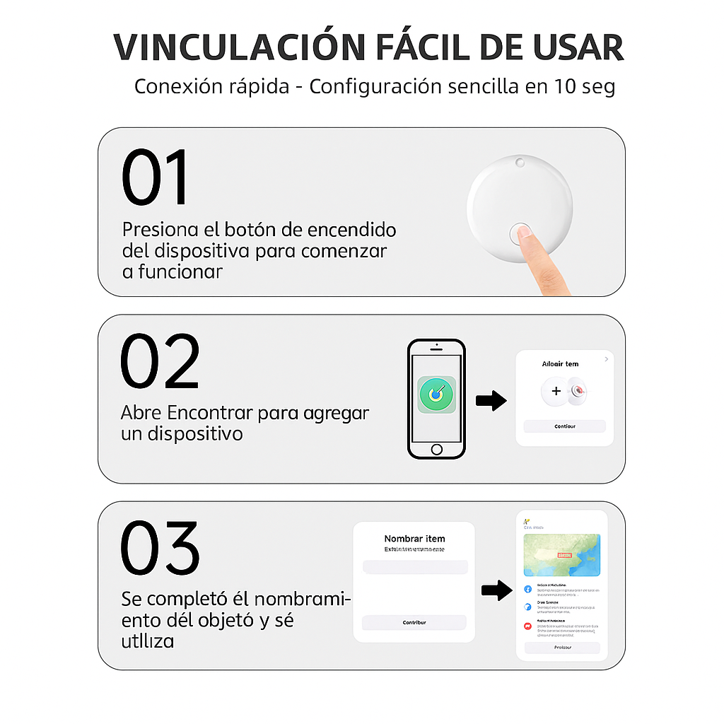 LOCALIZADOR DE LLAVES INTELIGENTE - DISPOSITIVO GPS