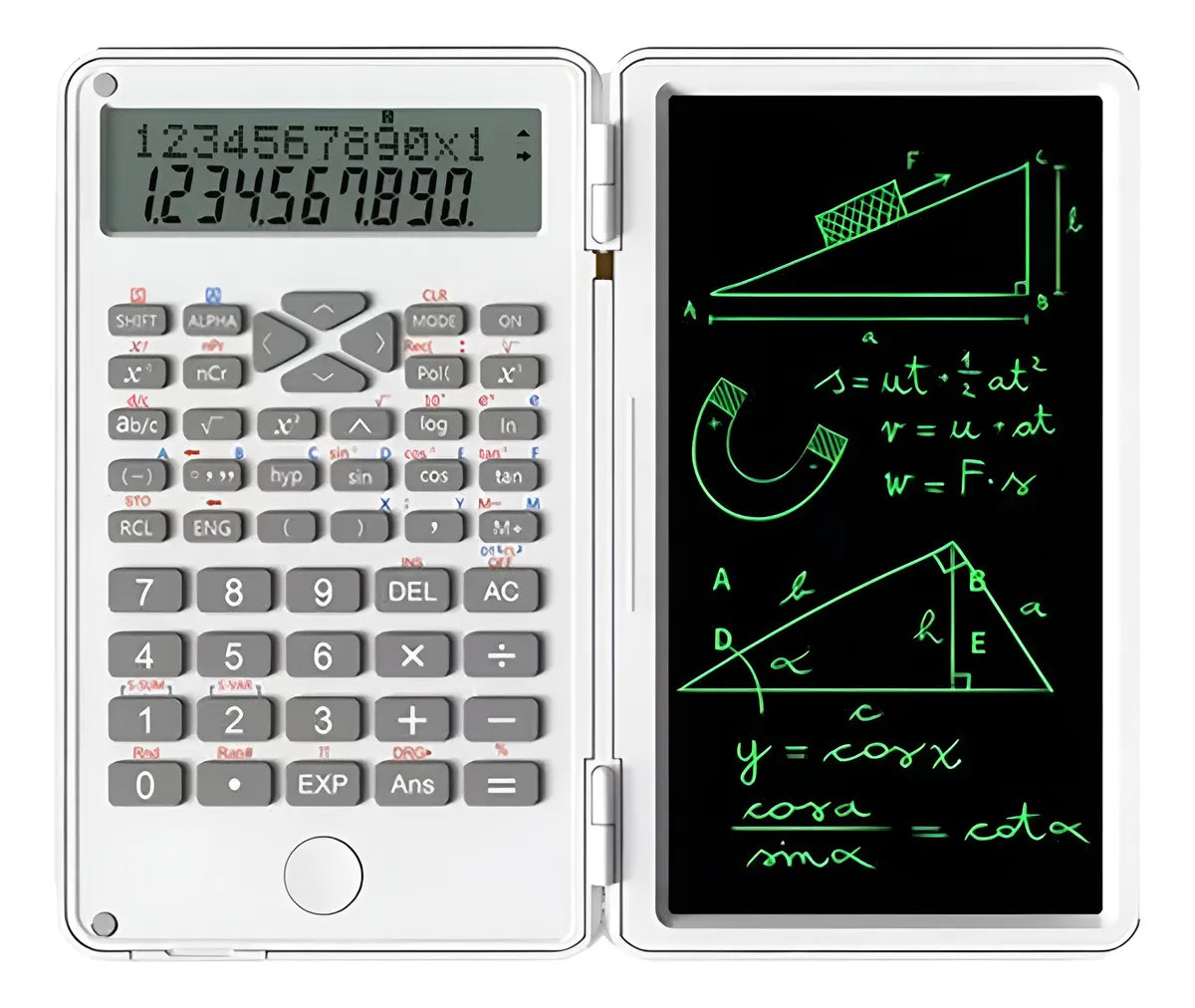 CALCULADORA CIENTÍFICA 240 FUNCIONES CON PIZARRA GRÁFICA