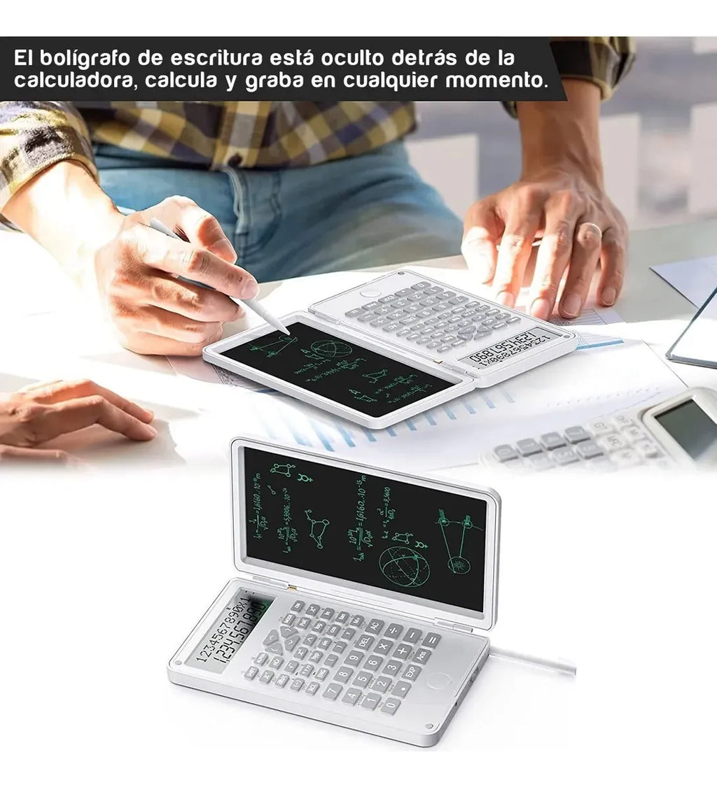 CALCULADORA CIENTÍFICA 240 FUNCIONES CON PIZARRA GRÁFICA