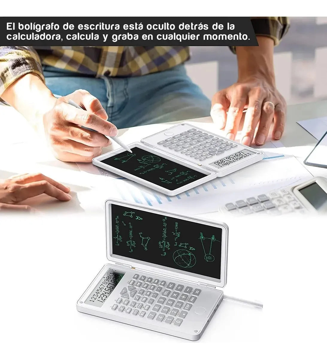 CALCULADORA CIENTÍFICA 240 FUNCIONES CON PIZARRA GRÁFICA