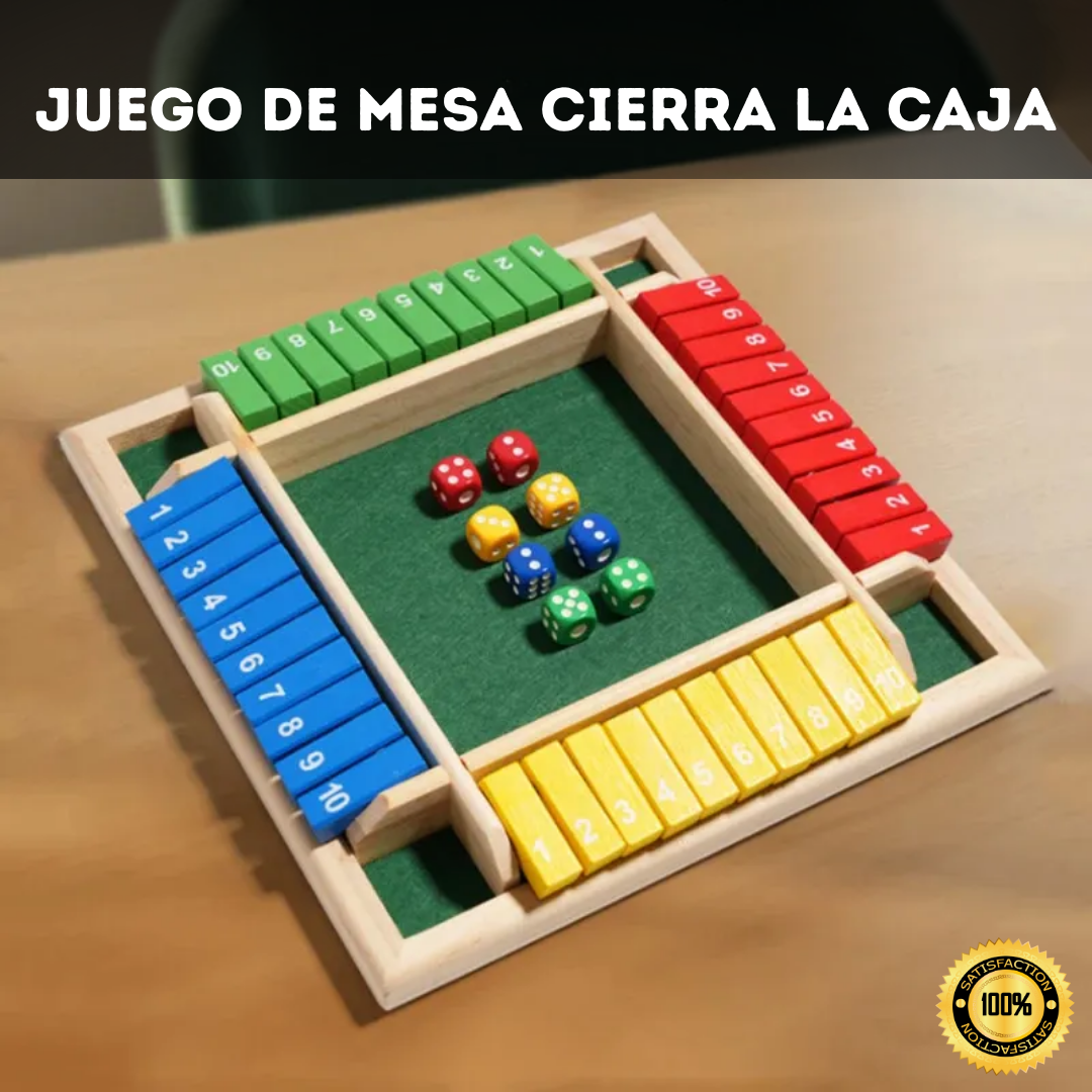 JUEGO DE MESA CIERRA LA CAJA - DIVERSIÓN GARANTIZADA