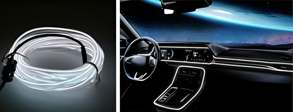 TIRA DE LUCES LED PARA INTERIOR DEL AUTOMÓVIL